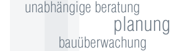 beratung - planung - bauüberwachung